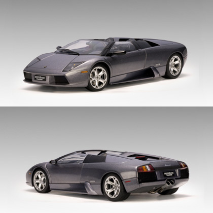 Lamborghini Murcielago Roadster - Dark Metal Grey (AUTOart) 1/18