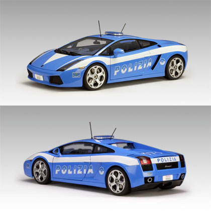 Lamborghini Gallardo Police Car (AUTOart) 1/18