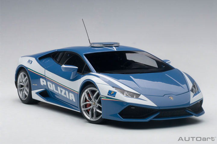 Lamborghini Huracan Lp610 Police Car (AUTOart) 1/18