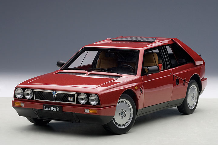 Lancia Delta S4 - Red (AUTOart) 1/18