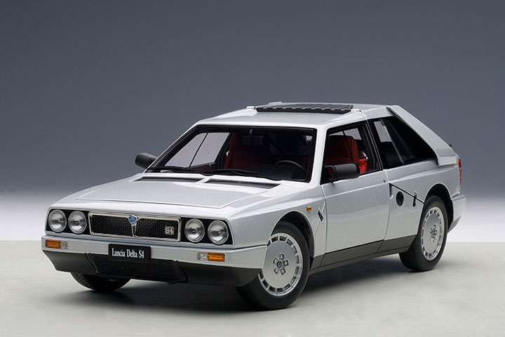 Lancia Delta S4 - Grey (AUTOart) 1/18