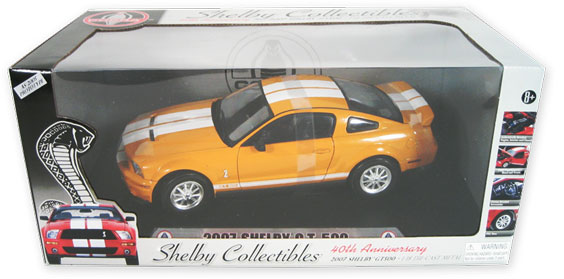 2007 Shelby Mustang GT-500 - Grabber Orange  (Shelby Collectibles) 1/18