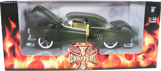 1954 Chevy Coupe - Primer Green - Jesse James West Coast Choppers (Muscle Machines) 1/24