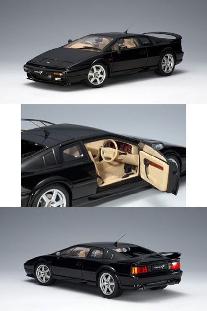 Lotus Esprit V8 - Black (AUTOart) 1/18