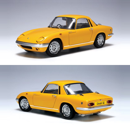 Lotus Elan S/E (S3) Coupe - Yellow (AUTOart) 1/18