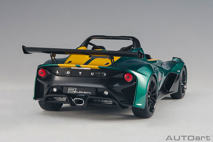 Lotus 3-ELEVEN - Green w/ Yellow Accents (AUTOart) 1/18