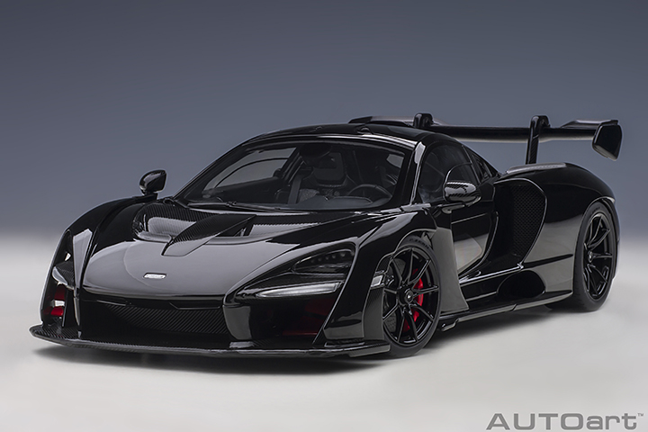McLaren Senna - Stealth Cosmos/black (AUTOart) 1/18