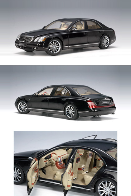 2005 Maybach 57 S - Black (AUTOart) 1/18