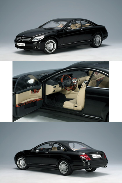 2006 Mercedes-Benz CL-Klasse - Black (AUTOart) 1/18