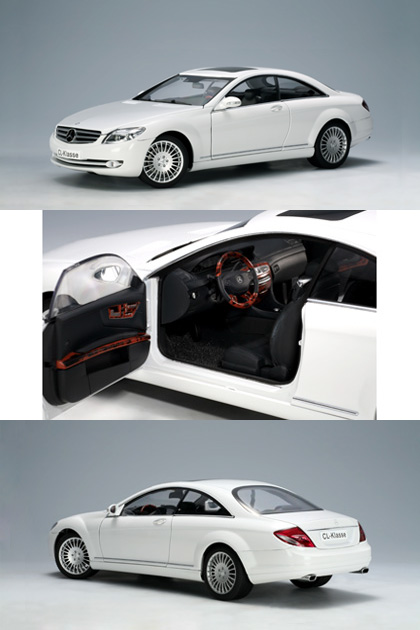 2006 Mercedes-Benz CL-Klasse - White (AUTOart) 1/18
