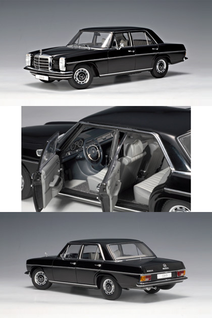 Mercedes-Benz /8 220D Limousine - Black (AUTOart) 1/18