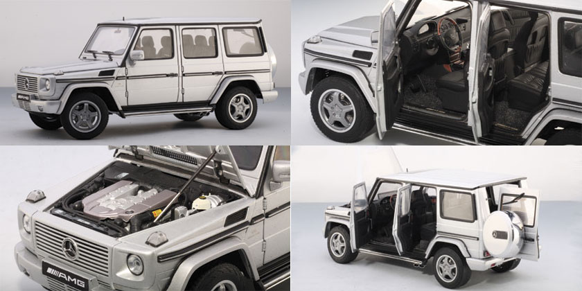 Mercedes-Benz G55 AMG - Silver (AUTOart) 1/18