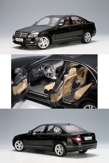 Mercedes-Benz C-Class Limousine - Avantegard Black (AUTOart) 1/18
