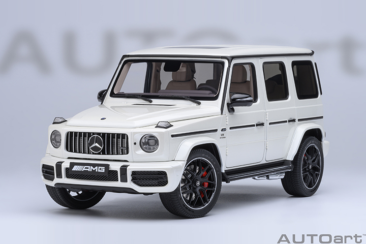 2019 Mercedes-amg G63 (designo Brilliant White Met (AUTOart) 1/18