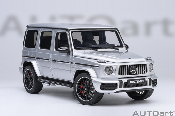 2019 Mercedes-amg G63 - Iridium Silver Metallic (AUTOart) 1/18
