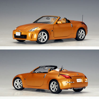 Nissan 350Z Roadster - Sunset Orange (AUTOart) 1/18