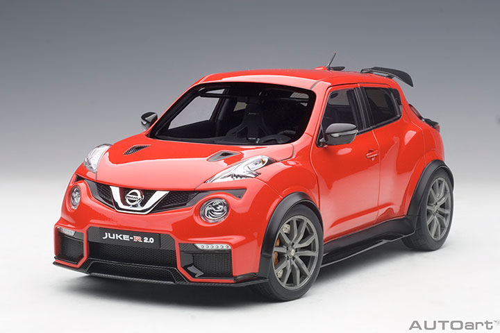 Nissan Juke-r 2.0 - Red (AUTOart) 1/18