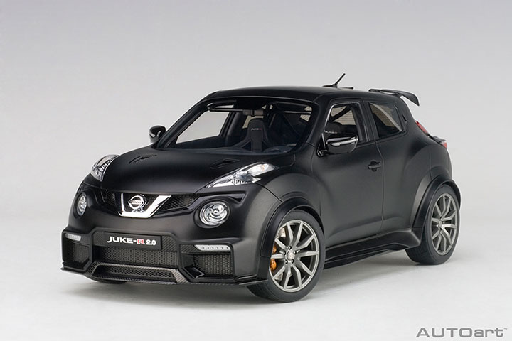 Nissan Juke-r 2.0 (matt Black) #38562 (AUTOart) 1/18