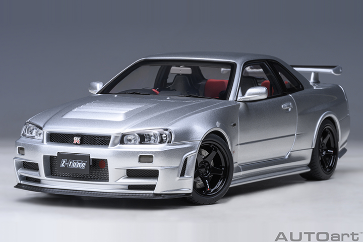 NISMO R34 Gt-r Z-tune - Z-tune Silver (AUTOart) 1/18