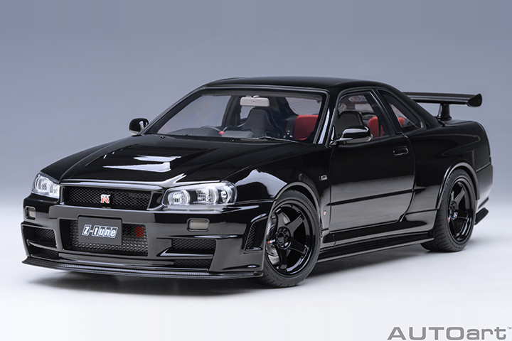 NISMO R34 Gt-r Z-tune - Black Pearl (AUTOart) 1/18