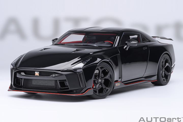 Nissan Gt-r50 By Italdesign - Black/matt Black (AUTOart) 1/18