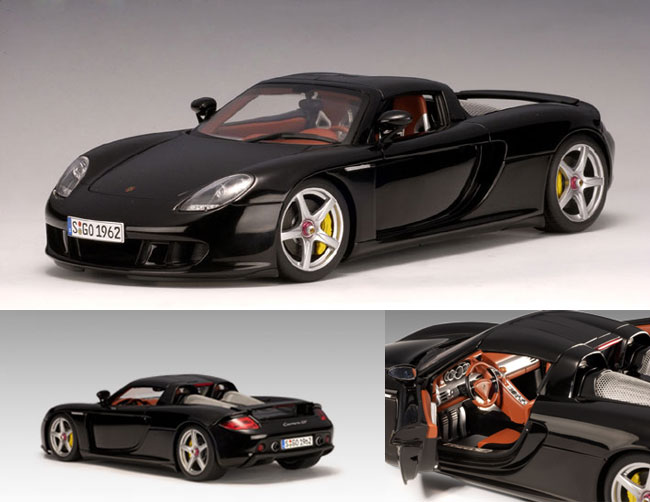 Porsche Carrera GT - Black (AUTOart) 1/18