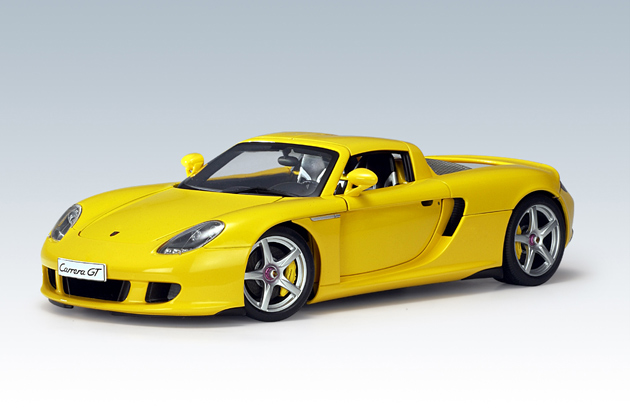 Porsche Carrera GT - Yellow (AUTOart) 1/18