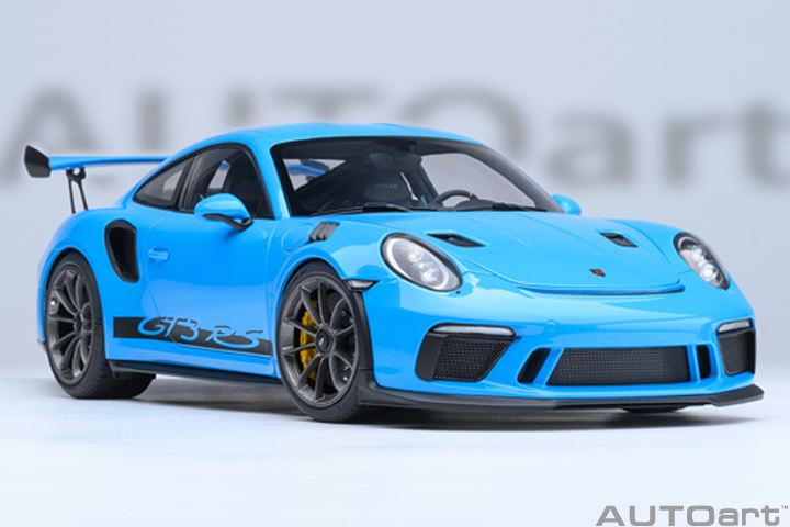 Porsche 911 - 991.2) GT3 RS ( Riviera Blue (AUTOart) 1/18