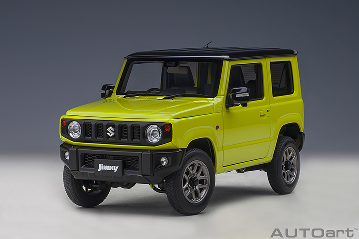 Suzuki Jimny - Jb64)(kinetic Yellow / Black Roof (AUTOart) 1/18