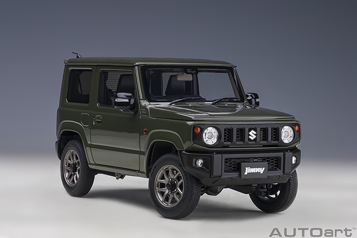 Suzuki Jimny - Jb64)(jungle Green (AUTOart) 1/18