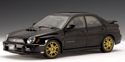 2001 Subaru Impreza WRX STi New Age - Black (AUTOart) 1/18