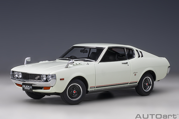 1973 Toyota Celica Liftback 2000GT - Ra25) (white (AUTOart) 1/18