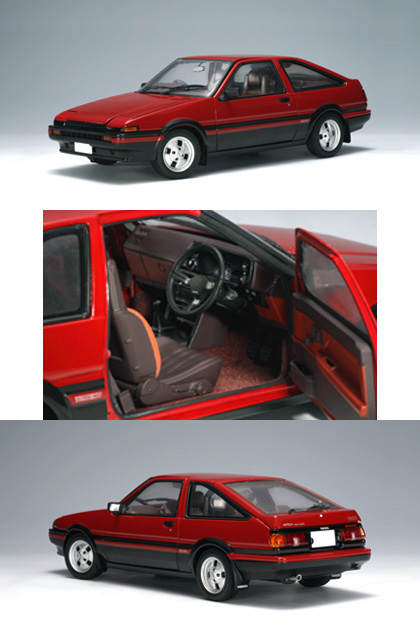 Toyota Sprinter Trueno GT Apex (AE86) Red (AUTOart) 1/18