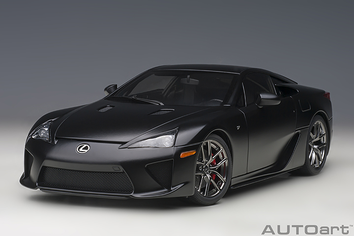 Lexus LFA - Matt Black (AUTOart) 1/18