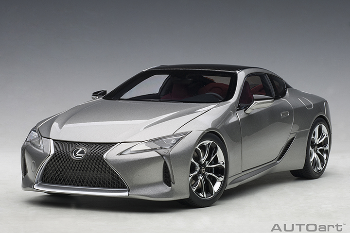 Lexus Lc 500 (sonic Titanium Metallic/dark Rose In (AUTOart) 1/18