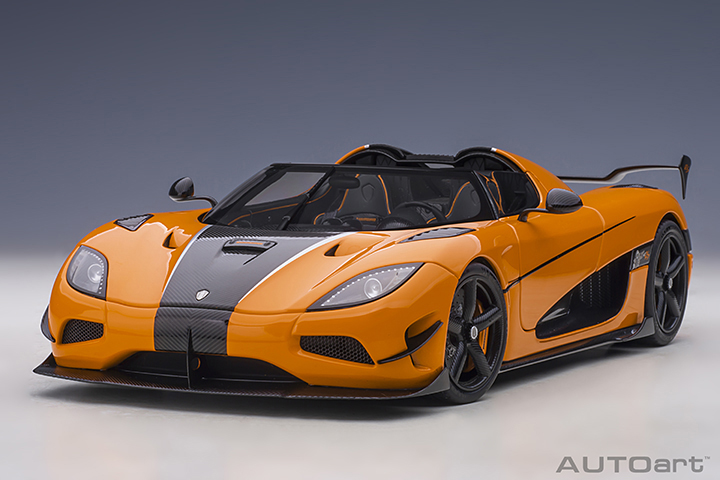 Koenigsegg Agera RS (cone Orange/carbon Black/blac (AUTOart) 1/18