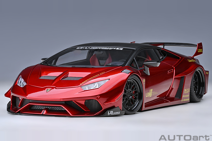 Liberty Walk Lb Silhouette Works Huracan GT - Red (AUTOart) 1/18