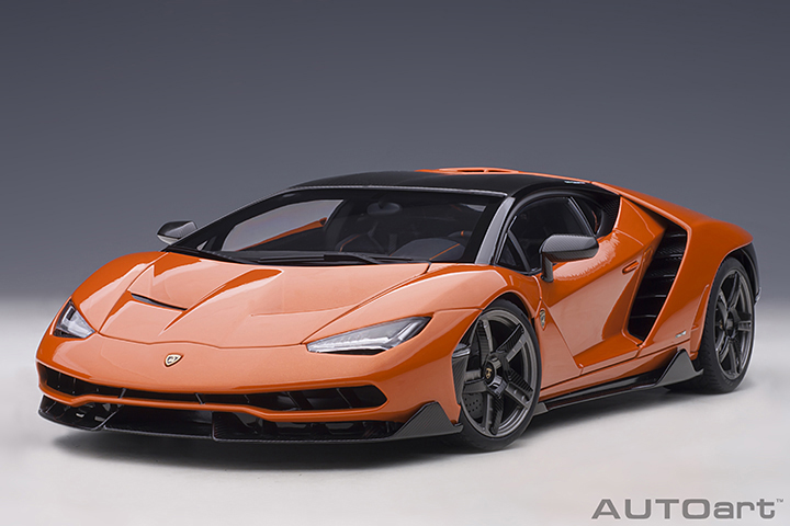Lamborghini Centenario (arancio Argos/pearl Orange (AUTOart) 1/18