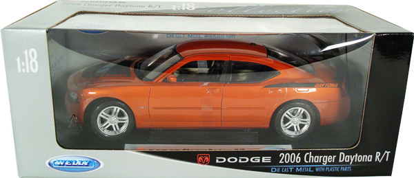 2006 Dodge Charger R/T Daytona - Copper (Welly) 1/18 diecast car scale