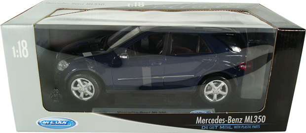 Mercedes-Benz ML350 - Blue (Welly) 1/18