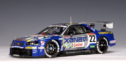 2001 Nissan Skyline GTR R34 JGTC Nismo #22 (AUTOart Motorsport) 1/18