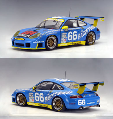 2002 Porsche 911 (996) GT3R #66 - 24 Hrs. Daytona GT Class Winner (AUTOart) 1/18