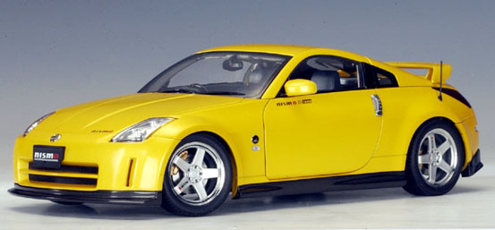 2002 Nissan 350Z Fairlady Z NISMO S-Tune - Premium Sunshine Yellow (AUTOart) 1/18