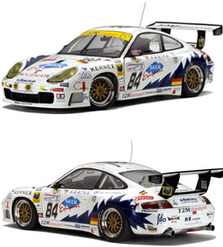 2003 Porsche 911 GT3R #84 - 24 Hrs. Lemans (AUTOart) 1/18