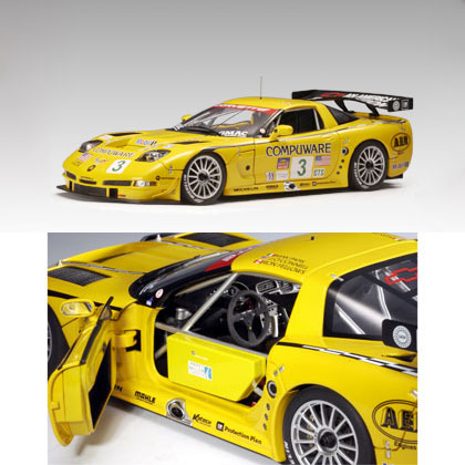 2004 Chevy Corvette C5-R ALMS GTS Class #3 (AUTOart) 1/18