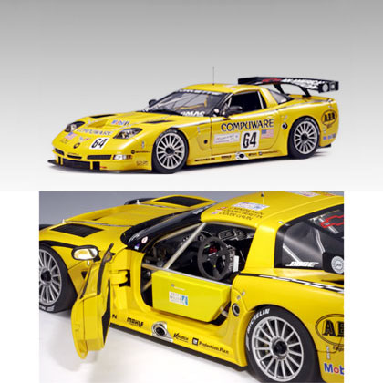 2004 Chevy Corvette C5-R Lemans GTS Class #64 (AUTOart) 1/18