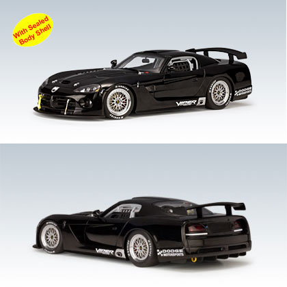 2004 Dodge Viper Competition Car Plain Body Version - Black (AUTOart) 1/18