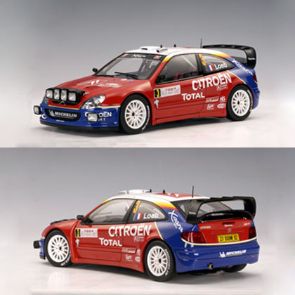 2004 Citroen Xsara #3 Night Version - Rally Monte Carlo Winner (AUTOart) 1/18