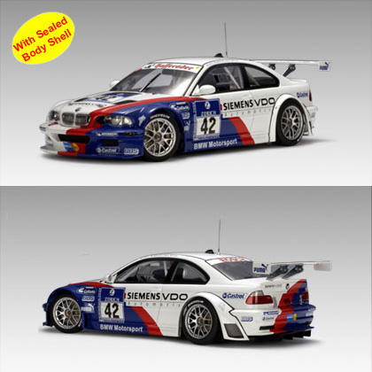 2004 BMW M3 GTR #42 - 24 Hrs Nurburgring (AUTOart) 1/18