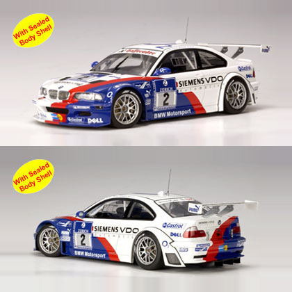 2005 BMW M3 GTR #2 24 Hrs. Nurburgring (AUTOart) 1/18